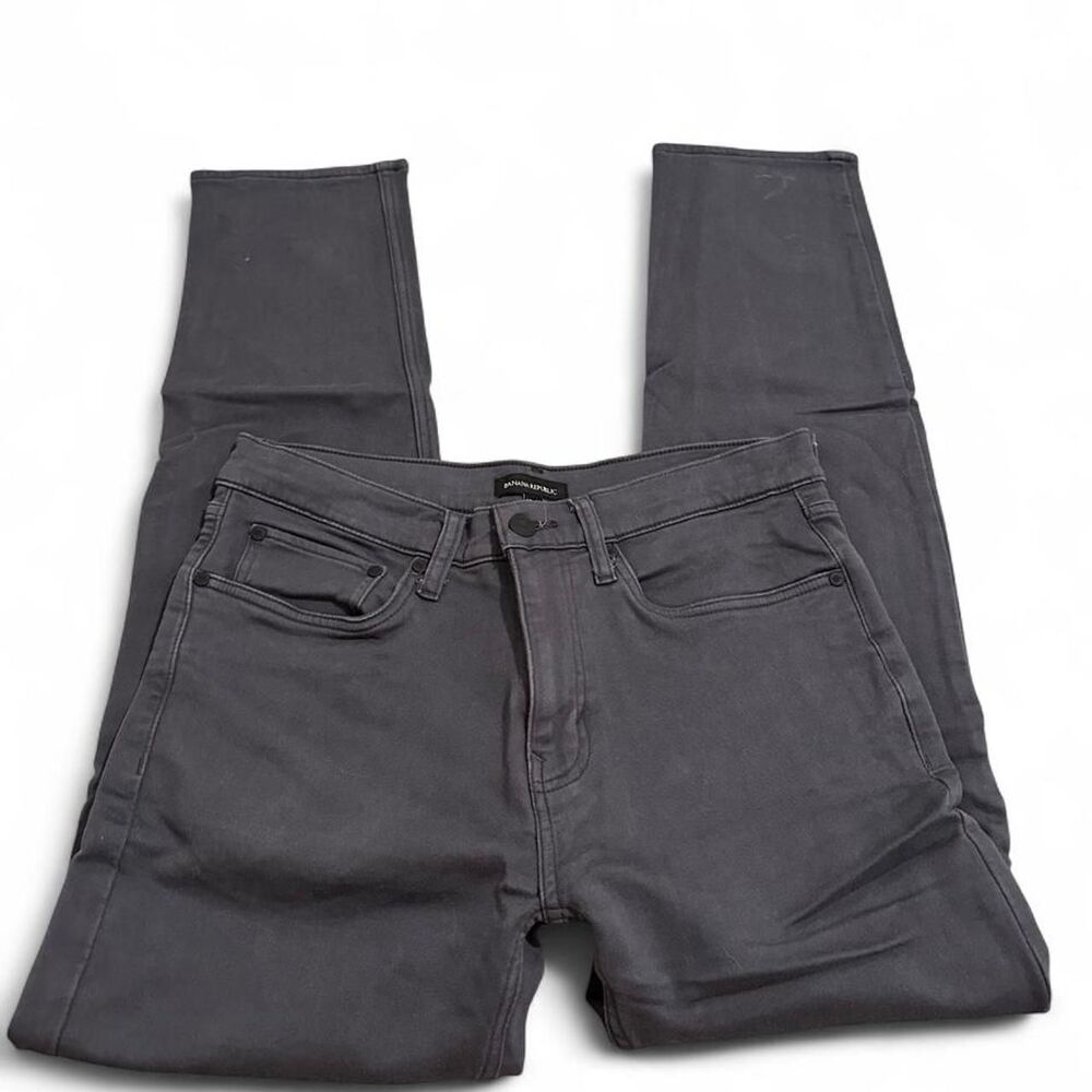 Banana-republic Men's Navy and Grey Jeans